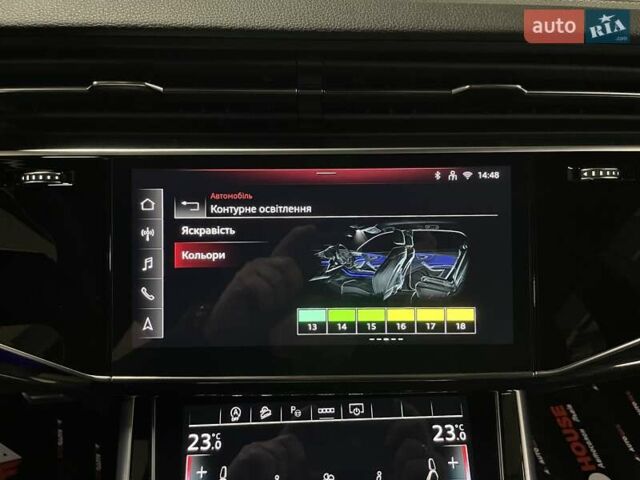 Черный Ауди Q8, объемом двигателя 2.97 л и пробегом 1 тыс. км за 112700 $, фото 67 на Automoto.ua