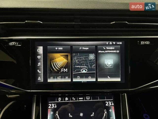 Черный Ауди Q8, объемом двигателя 2.97 л и пробегом 1 тыс. км за 112700 $, фото 68 на Automoto.ua