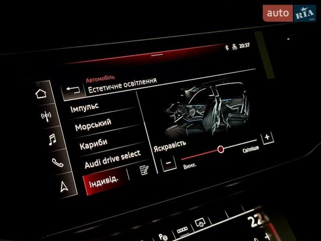 Черный Ауди Q8, объемом двигателя 2.97 л и пробегом 1 тыс. км за 113900 $, фото 30 на Automoto.ua