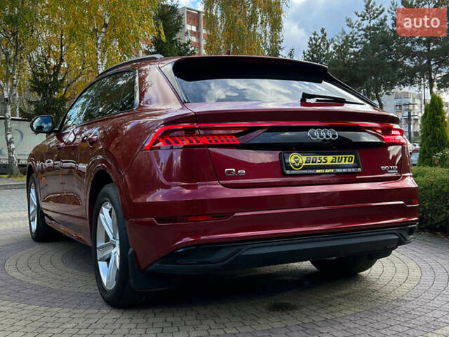 Ауди Q8 2019 в Львове на Automoto.ua Красный Ауди Q8, объемом двигателя 2.97 л и пробегом 121 тыс. км за 47999 $, фото 4 на Automoto.ua