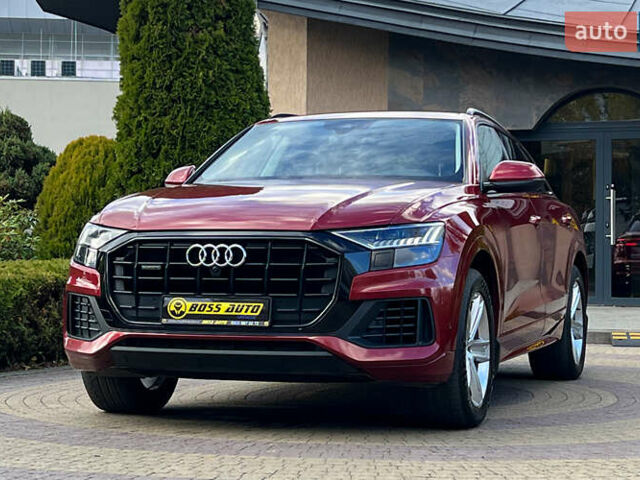 Ауди Q8 2019 в Львове на Automoto.ua Красный Ауди Q8, объемом двигателя 2.97 л и пробегом 121 тыс. км за 47999 $, фото 2 на Automoto.ua