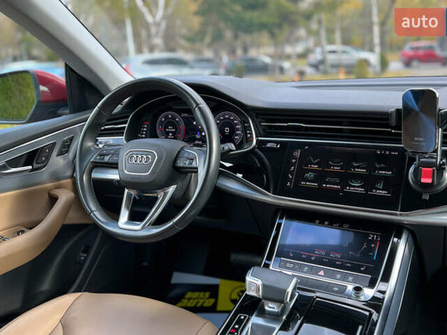 Ауди Q8 2019 в Львове на Automoto.ua Красный Ауди Q8, объемом двигателя 2.97 л и пробегом 121 тыс. км за 47999 $, фото 22 на Automoto.ua