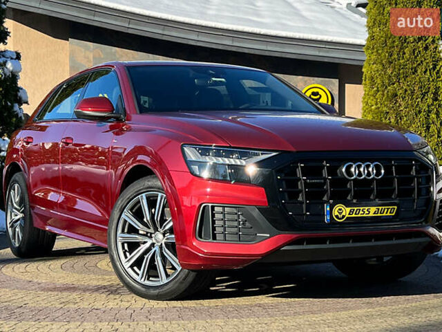 Красный Ауди Q8, объемом двигателя 2.97 л и пробегом 61 тыс. км за 60999 $, фото 1 на Automoto.ua