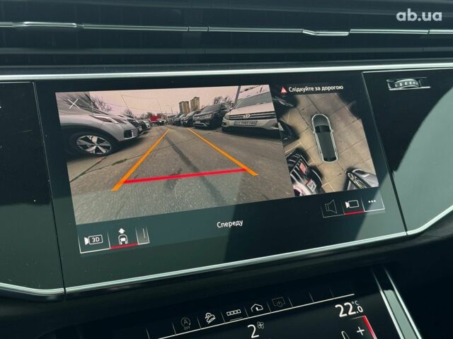 Серый Ауди Q8, объемом двигателя 3 л и пробегом 21 тыс. км за 58990 $, фото 25 на Automoto.ua