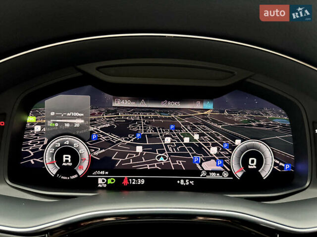 Серый Ауди Q8, объемом двигателя 3 л и пробегом 97 тыс. км за 51900 $, фото 39 на Automoto.ua