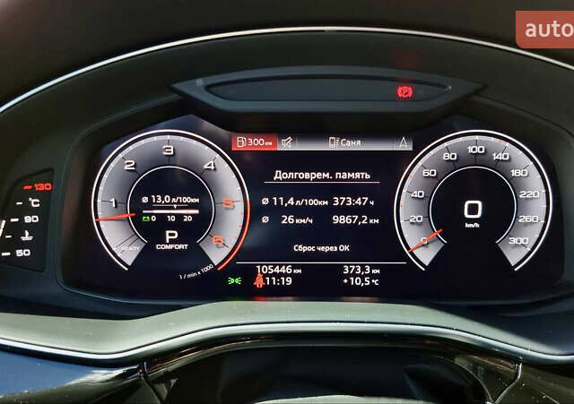 Серый Ауди Q8, объемом двигателя 2.97 л и пробегом 145 тыс. км за 55700 $, фото 12 на Automoto.ua