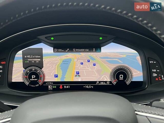 Сірий Ауді Q8, об'ємом двигуна 2.97 л та пробігом 78 тис. км за 65099 $, фото 53 на Automoto.ua