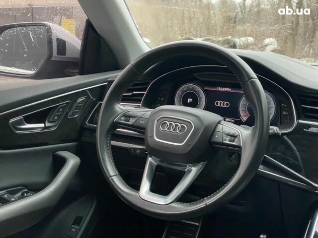 Серый Ауди Q8, объемом двигателя 3 л и пробегом 43 тыс. км за 56990 $, фото 23 на Automoto.ua