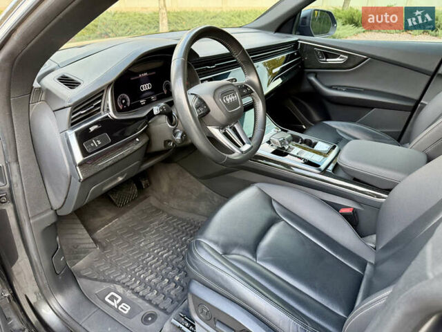 Серый Ауди Q8, объемом двигателя 3 л и пробегом 91 тыс. км за 58000 $, фото 28 на Automoto.ua
