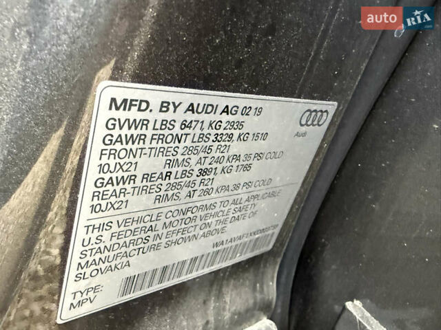 Сірий Ауді Q8, об'ємом двигуна 3 л та пробігом 84 тис. км за 34700 $, фото 22 на Automoto.ua