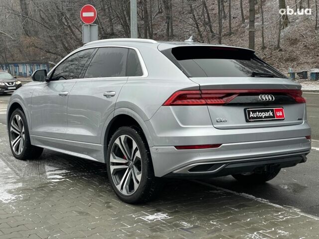 Серый Ауди Q8, объемом двигателя 3 л и пробегом 43 тыс. км за 56990 $, фото 11 на Automoto.ua
