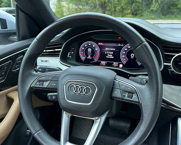 Серый Ауди Q8, объемом двигателя 3 л и пробегом 74 тыс. км за 60000 $, фото 14 на Automoto.ua
