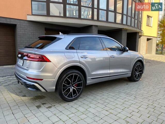 Серый Ауди Q8, объемом двигателя 3 л и пробегом 61 тыс. км за 63000 $, фото 36 на Automoto.ua