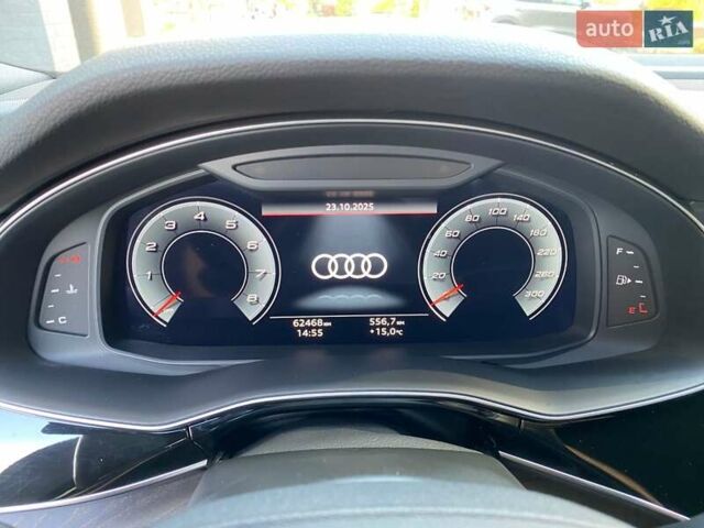Серый Ауди Q8, объемом двигателя 3 л и пробегом 61 тыс. км за 63000 $, фото 59 на Automoto.ua