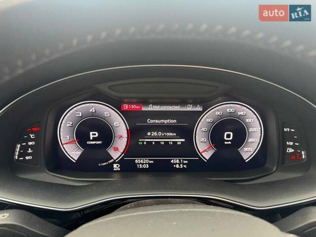 Серый Ауди Q8, объемом двигателя 3 л и пробегом 65 тыс. км за 51990 $, фото 20 на Automoto.ua