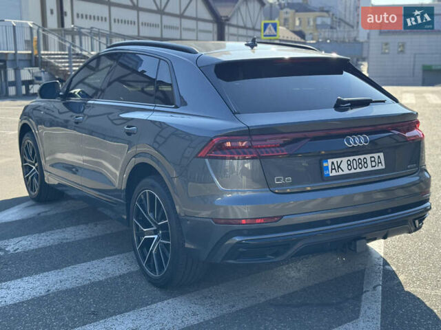 Серый Ауди Q8, объемом двигателя 3 л и пробегом 63 тыс. км за 59900 $, фото 7 на Automoto.ua