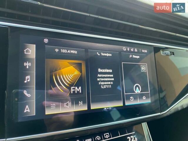 Серый Ауди Q8, объемом двигателя 3 л и пробегом 61 тыс. км за 63000 $, фото 68 на Automoto.ua