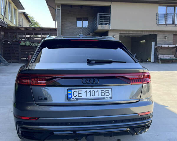 Серый Ауди Q8, объемом двигателя 3 л и пробегом 45 тыс. км за 55900 $, фото 5 на Automoto.ua