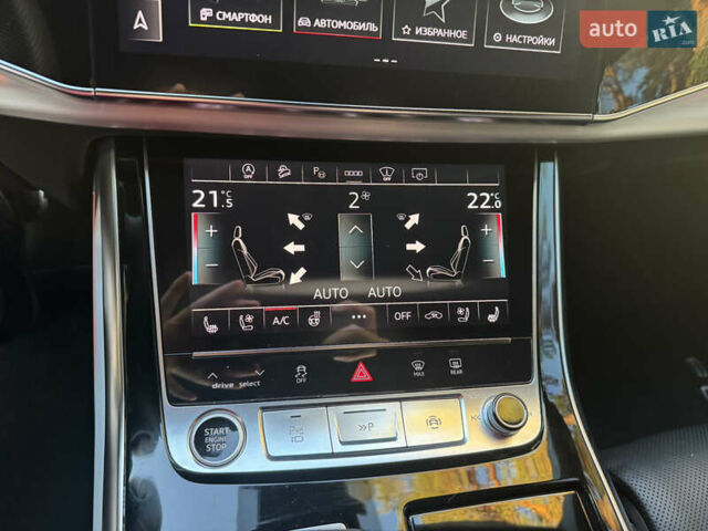 Серый Ауди Q8, объемом двигателя 3 л и пробегом 90 тыс. км за 68500 $, фото 91 на Automoto.ua