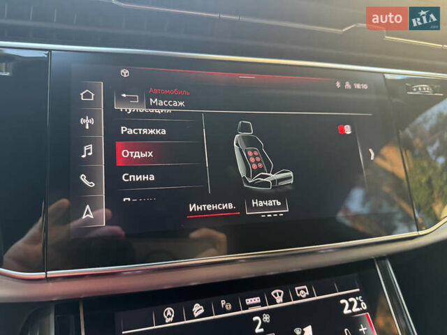 Серый Ауди Q8, объемом двигателя 3 л и пробегом 90 тыс. км за 68500 $, фото 83 на Automoto.ua