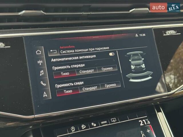 Серый Ауди Q8, объемом двигателя 3 л и пробегом 20 тыс. км за 87000 $, фото 66 на Automoto.ua