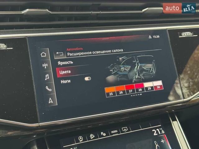 Серый Ауди Q8, объемом двигателя 3 л и пробегом 20 тыс. км за 87000 $, фото 65 на Automoto.ua