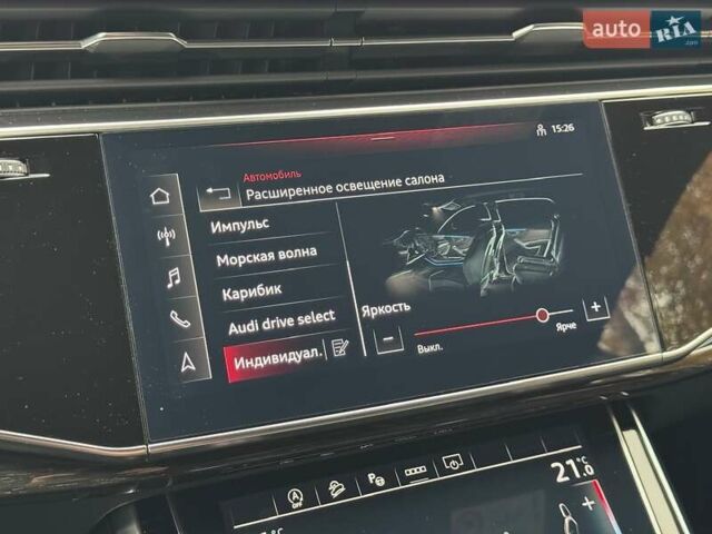 Серый Ауди Q8, объемом двигателя 3 л и пробегом 20 тыс. км за 87000 $, фото 64 на Automoto.ua