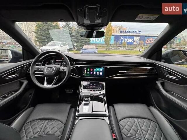 Серый Ауди Q8, объемом двигателя 3 л и пробегом 20 тыс. км за 87000 $, фото 93 на Automoto.ua