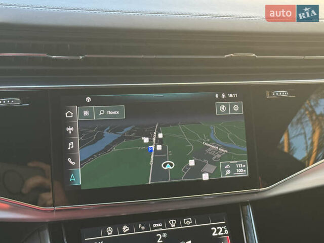 Серый Ауди Q8, объемом двигателя 3 л и пробегом 90 тыс. км за 68500 $, фото 84 на Automoto.ua