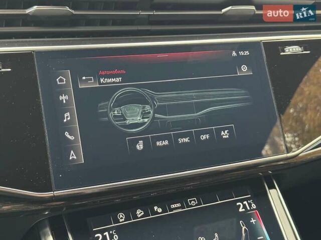 Серый Ауди Q8, объемом двигателя 3 л и пробегом 20 тыс. км за 87000 $, фото 62 на Automoto.ua