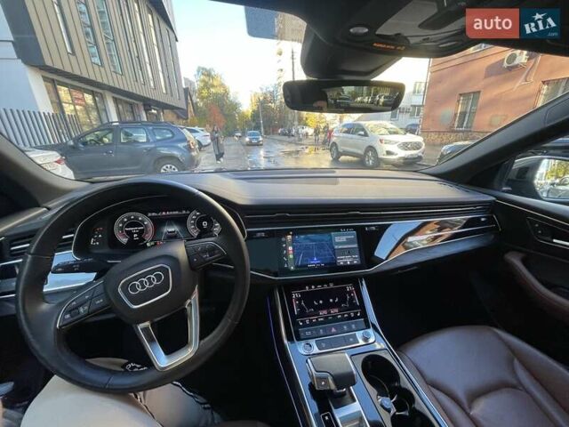 Серый Ауди Q8, объемом двигателя 3 л и пробегом 36 тыс. км за 64550 $, фото 10 на Automoto.ua