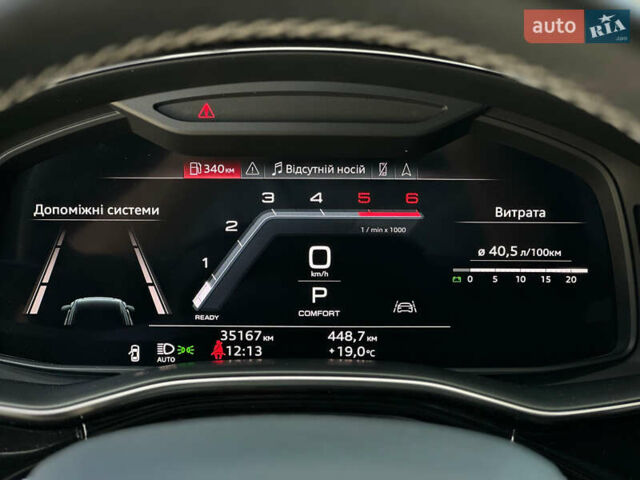 Серый Ауди Q8, объемом двигателя 2.97 л и пробегом 32 тыс. км за 93500 $, фото 82 на Automoto.ua