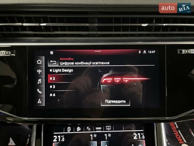 Серый Ауди Q8, объемом двигателя 2.97 л и пробегом 24 тыс. км за 97700 $, фото 67 на Automoto.ua