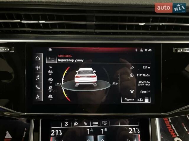 Серый Ауди Q8, объемом двигателя 2.97 л и пробегом 24 тыс. км за 97700 $, фото 71 на Automoto.ua