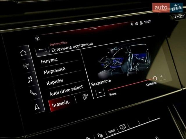 Серый Ауди Q8, объемом двигателя 3 л и пробегом 1 тыс. км за 106900 $, фото 31 на Automoto.ua