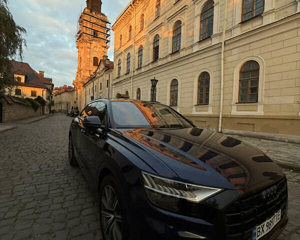 Синий Ауди Q8, объемом двигателя 2.97 л и пробегом 130 тыс. км за 55000 $, фото 1 на Automoto.ua