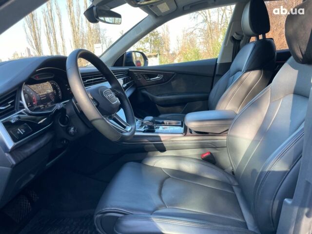 Синий Ауди Q8, объемом двигателя 3 л и пробегом 27 тыс. км за 62000 $, фото 25 на Automoto.ua