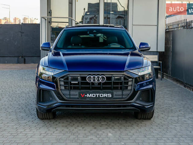 Синий Ауди Q8, объемом двигателя 3 л и пробегом 210 тыс. км за 49990 $, фото 4 на Automoto.ua