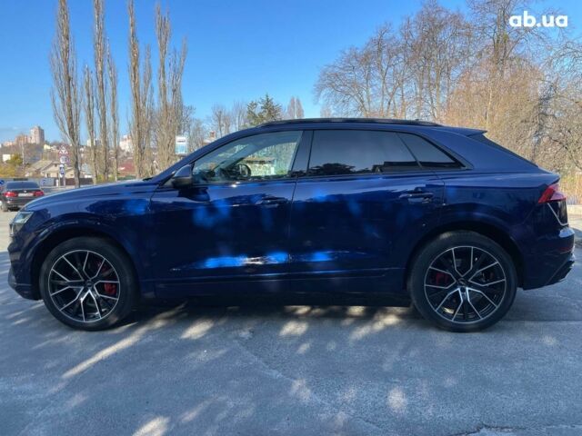 Синий Ауди Q8, объемом двигателя 3 л и пробегом 27 тыс. км за 62000 $, фото 15 на Automoto.ua
