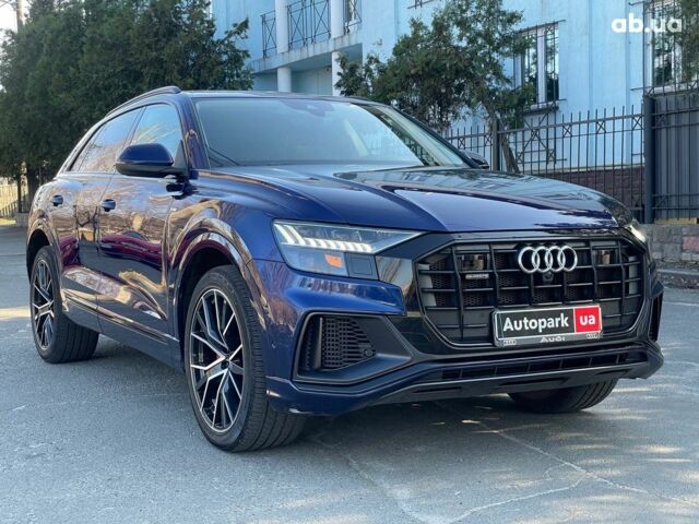 Синий Ауди Q8, объемом двигателя 3 л и пробегом 27 тыс. км за 62000 $, фото 3 на Automoto.ua