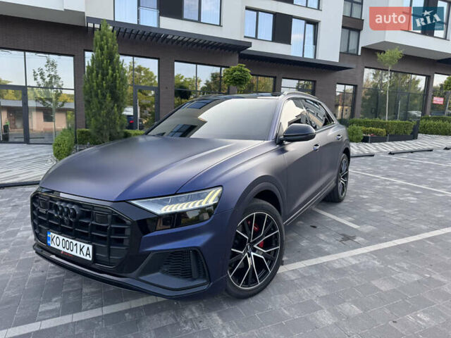 Синий Ауди Q8, объемом двигателя 3 л и пробегом 135 тыс. км за 56500 $, фото 3 на Automoto.ua