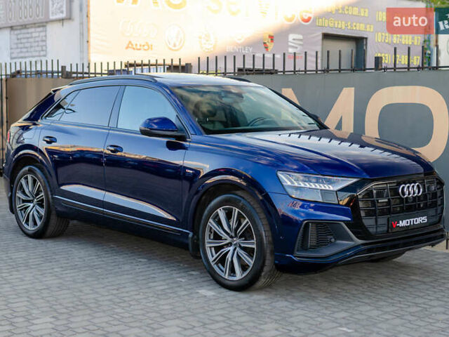 Синий Ауди Q8, объемом двигателя 3 л и пробегом 210 тыс. км за 49990 $, фото 2 на Automoto.ua