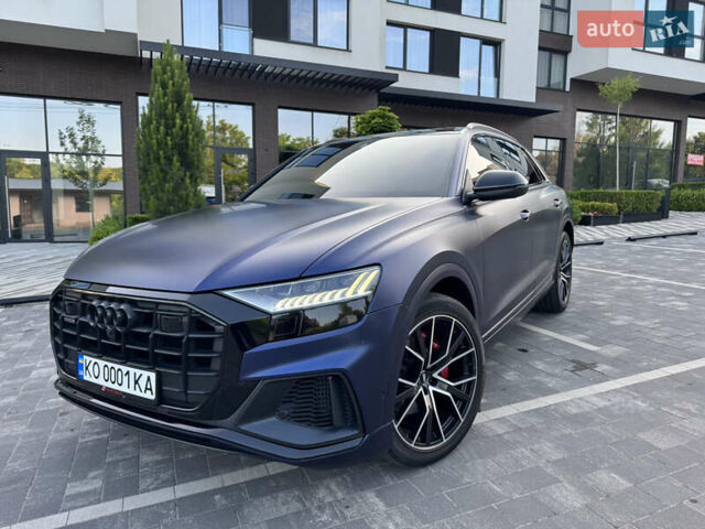 Синий Ауди Q8, объемом двигателя 3 л и пробегом 135 тыс. км за 56500 $, фото 4 на Automoto.ua