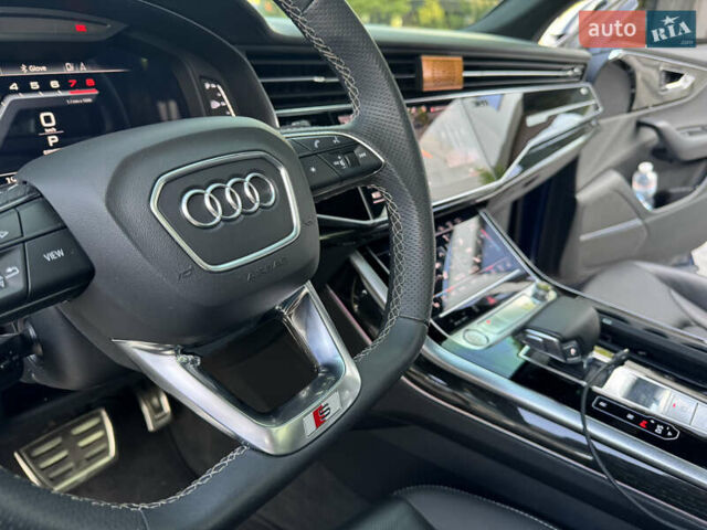 Синий Ауди Q8, объемом двигателя 3 л и пробегом 135 тыс. км за 56500 $, фото 74 на Automoto.ua
