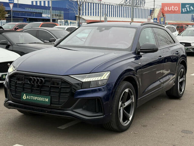Синий Ауди Q8, объемом двигателя 2.97 л и пробегом 156 тыс. км за 61700 $, фото 7 на Automoto.ua