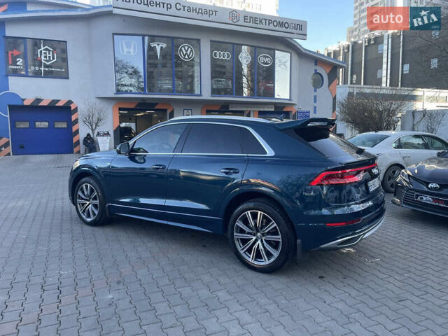 Синий Ауди Q8, объемом двигателя 3 л и пробегом 37 тыс. км за 57800 $, фото 13 на Automoto.ua