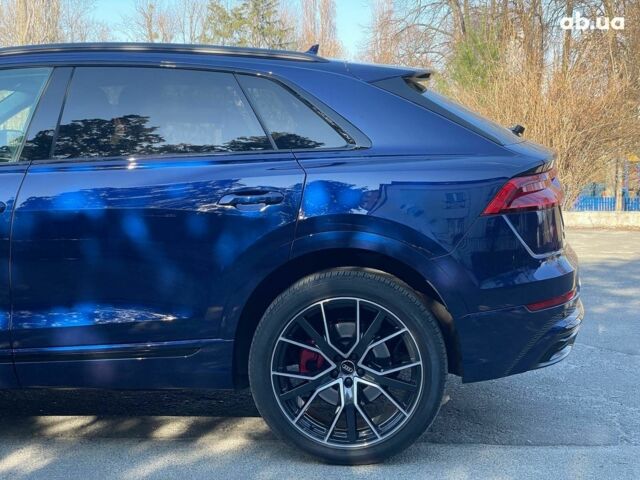 Синий Ауди Q8, объемом двигателя 3 л и пробегом 27 тыс. км за 62000 $, фото 14 на Automoto.ua