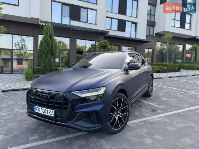 Синий Ауди Q8, объемом двигателя 3 л и пробегом 135 тыс. км за 56500 $, фото 1 на Automoto.ua