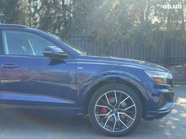 Синий Ауди Q8, объемом двигателя 3 л и пробегом 27 тыс. км за 62000 $, фото 5 на Automoto.ua