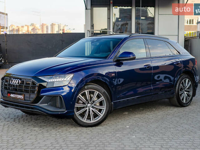 Синий Ауди Q8, объемом двигателя 3 л и пробегом 210 тыс. км за 49990 $, фото 1 на Automoto.ua